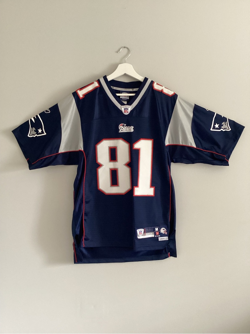 Authentic Reebok Randy Moss New England Patriots NFL Jersey - Picture 2 of 8